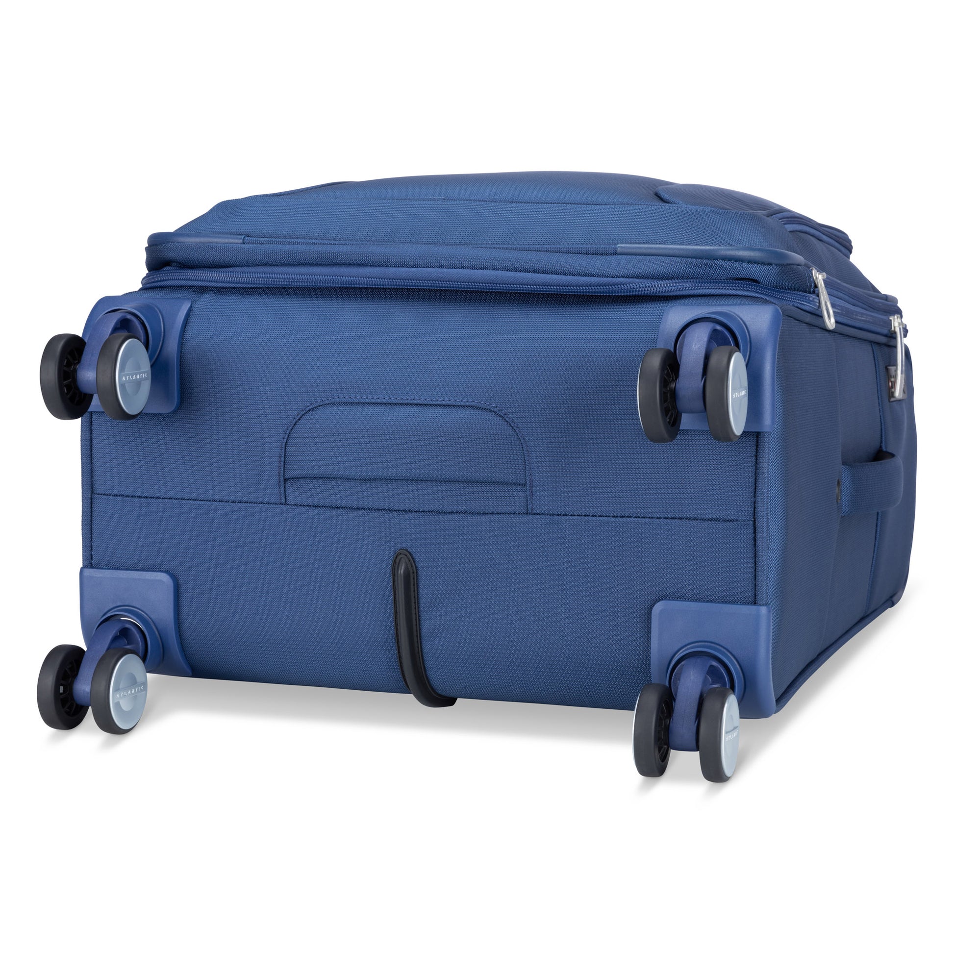 Atlantic Sailbound 24" Expandable Spinner, navy blue, bottom view of spinner wheels