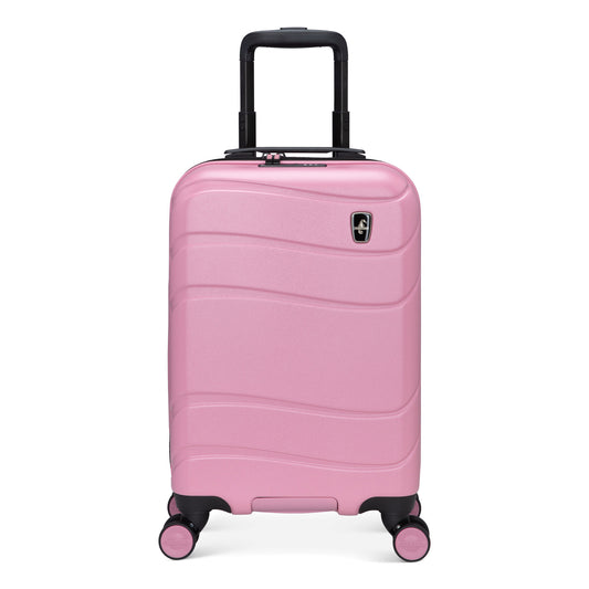 Product Image – Atlantic Transmarine 19" Hardside Spinner Carry-on, blush pink colour, front view