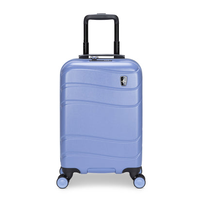 Atlantic Transmarine 19" Hardside Spinner Carry-on, endless sky blue colour, front view