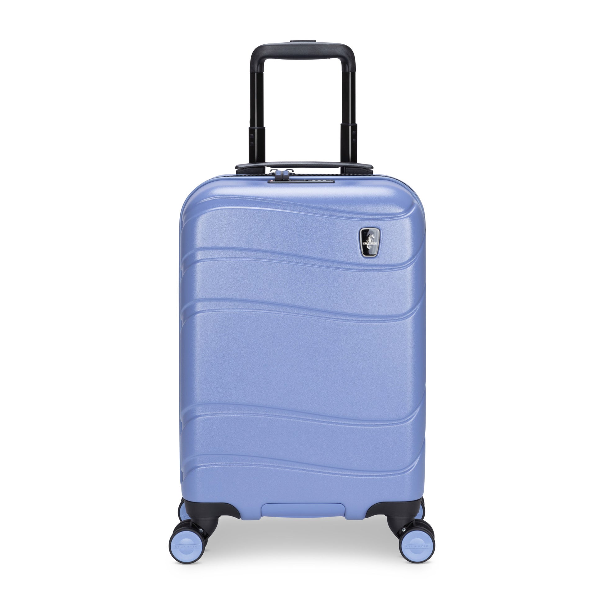 Atlantic Transmarine 19" Hardside Spinner Carry-on, endless sky blue colour, front view