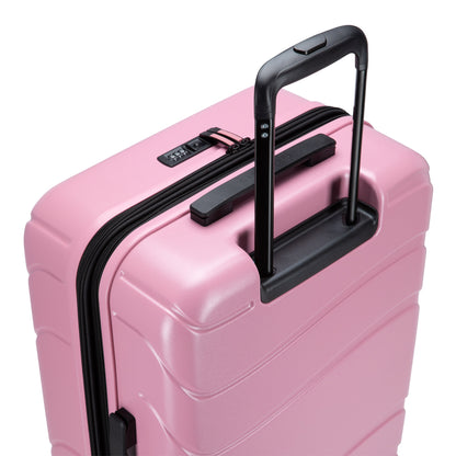 Atlantic Transmarine 24" Expandable Spinner, blush pink colour, top back angled view