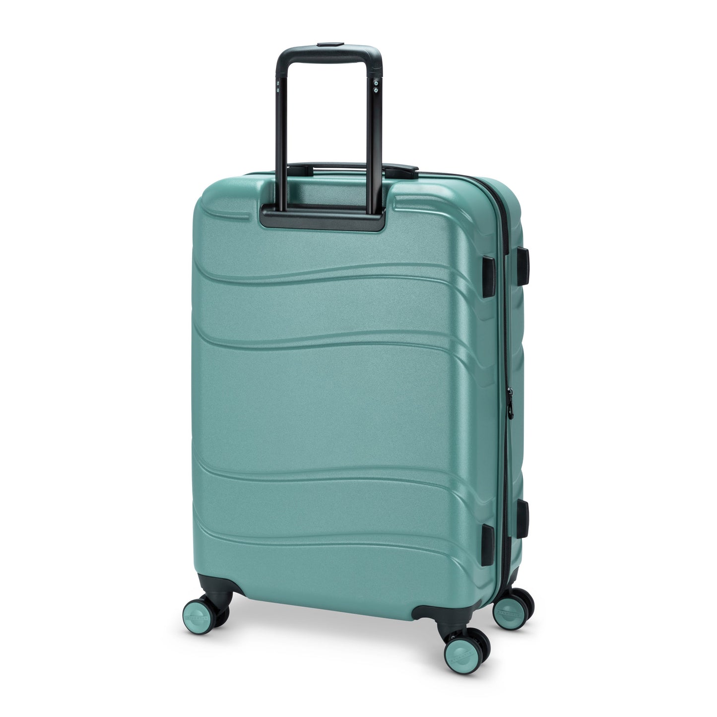 Atlantic Transmarine 24" Expandable Spinner, stormy sea green colour, back angled view