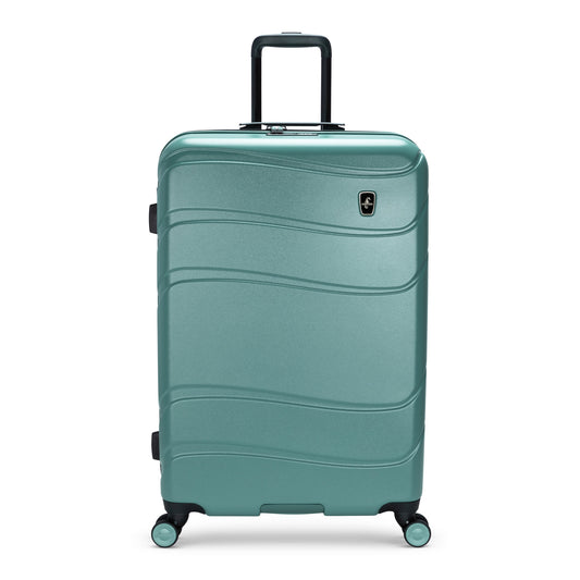 Product Image – Atlantic Transmarine 28" Expandable Spinner, stormy seas green colour, front view