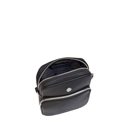 Espe Art Crossbody, black, top open view