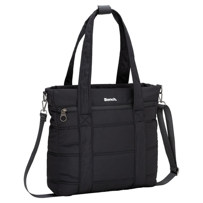 Bench Georgia Satchel by Bench with dual handles, front zip pocket, and detachable shoulder strap.
