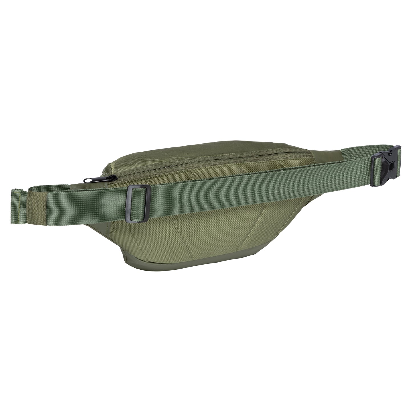 Bench Terra Fanny Pack: khaki green crossbody waist bag with adjustable strap and buckle by Bench.