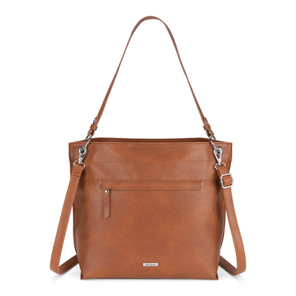 Bellezza Hobo Bag, cognac, front view