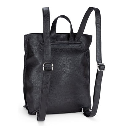 Bellezza Backpack, black, back angled view