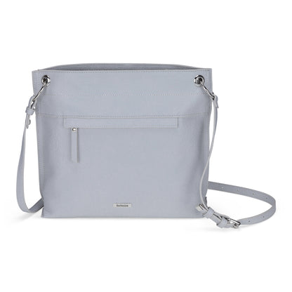 Bellezza North/South Crossbody, stone, front view