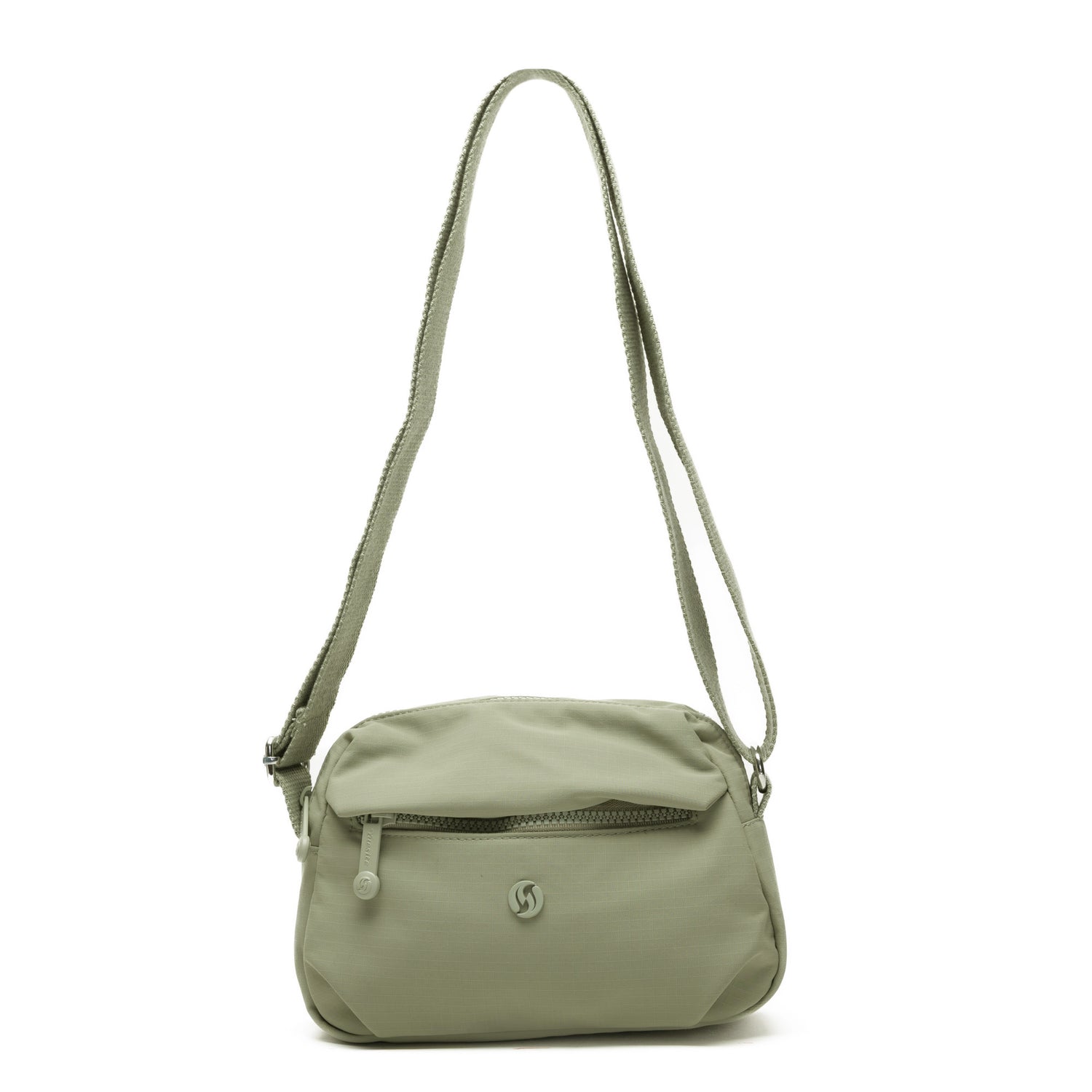 The Miss Caprice Nylon Crossbody is a lightweight bag with front zipper pocket and adjustable strap for daily use.