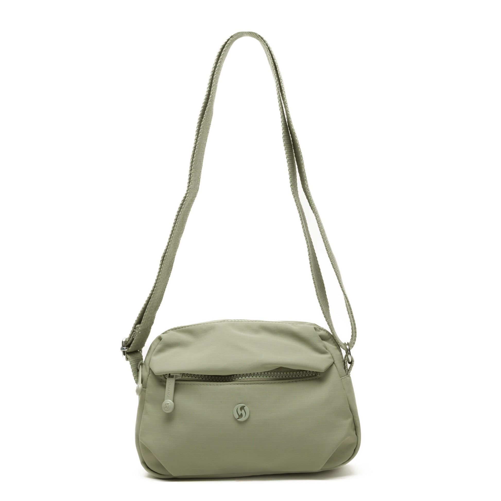 The Miss Caprice Nylon Crossbody is a lightweight bag with front zipper pocket and adjustable strap for daily use.