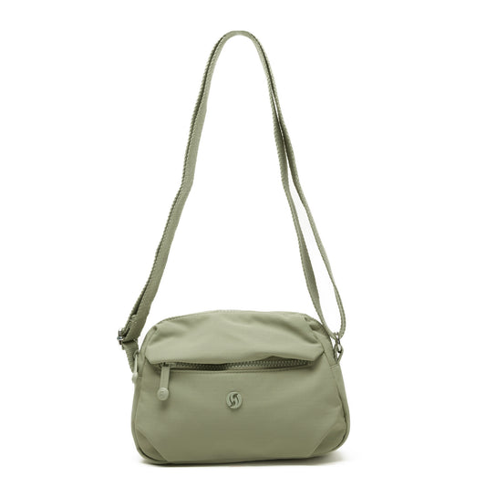 Product Image – The Miss Caprice Nylon Crossbody is a lightweight bag with front zipper pocket and adjustable strap for daily use.