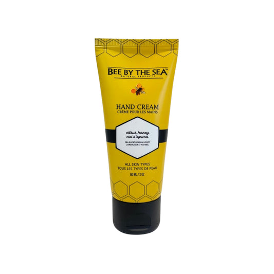 Product Image – Bee by the Sea Hand Cream Tube - 2 oz - citrus and honey scent