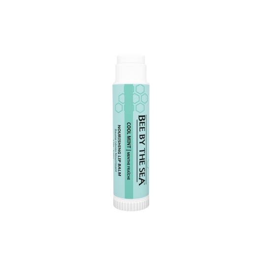 Product Image – Bee by the Sea Nourishing Lip Balm - ONLINE ONLY, shown in tube form on a white background.