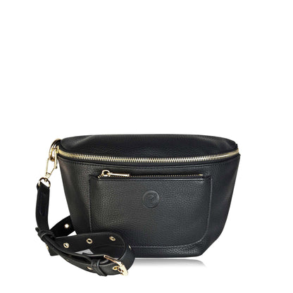 Espe Ellis Fanny Pack, black, front view