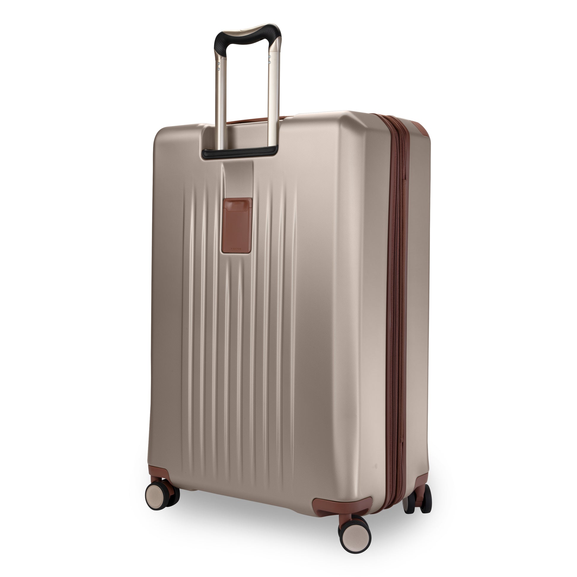 The Ricardo Beverly Hills Montecito 2.0 29" silver hardside spinner with four wheels, shown on a white background.