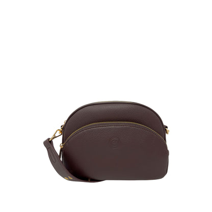 Espe Maddison Crossbody, brown, front view