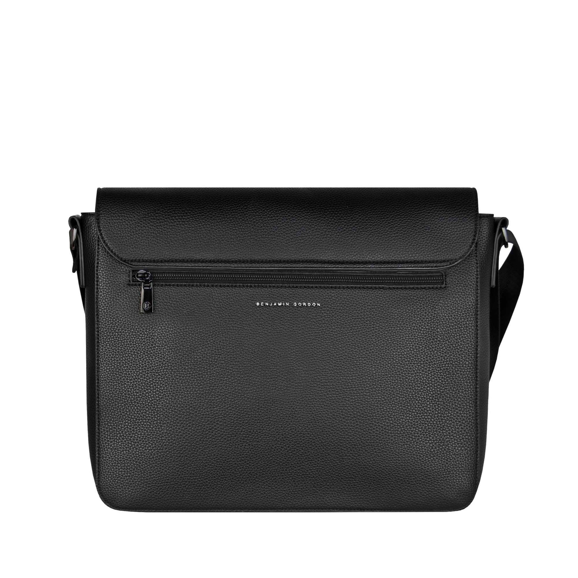 Espe Ness Messenger Bag, black, back view