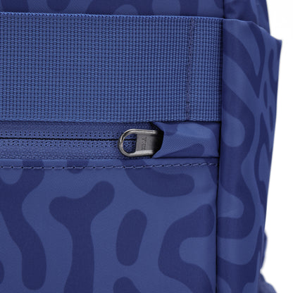 Close up of security zipper pull