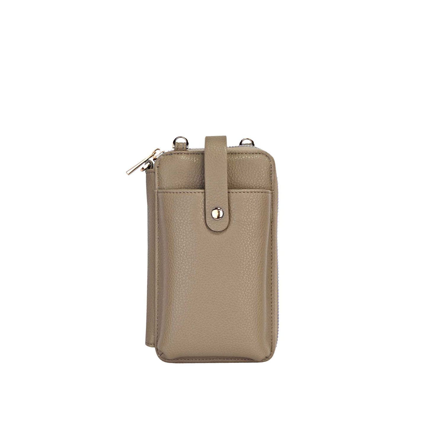 Espe Pastel Smartphone Pouch, latte, front view