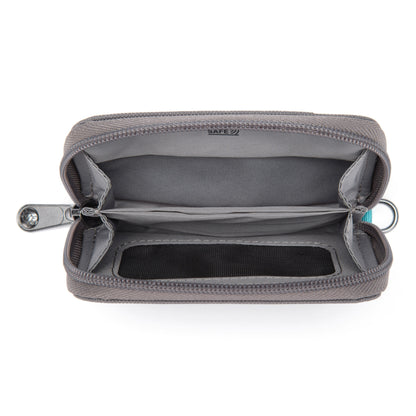 Pacsafe® RFIDsafe™ RFID Blocking Card Wallet, stone, inside view