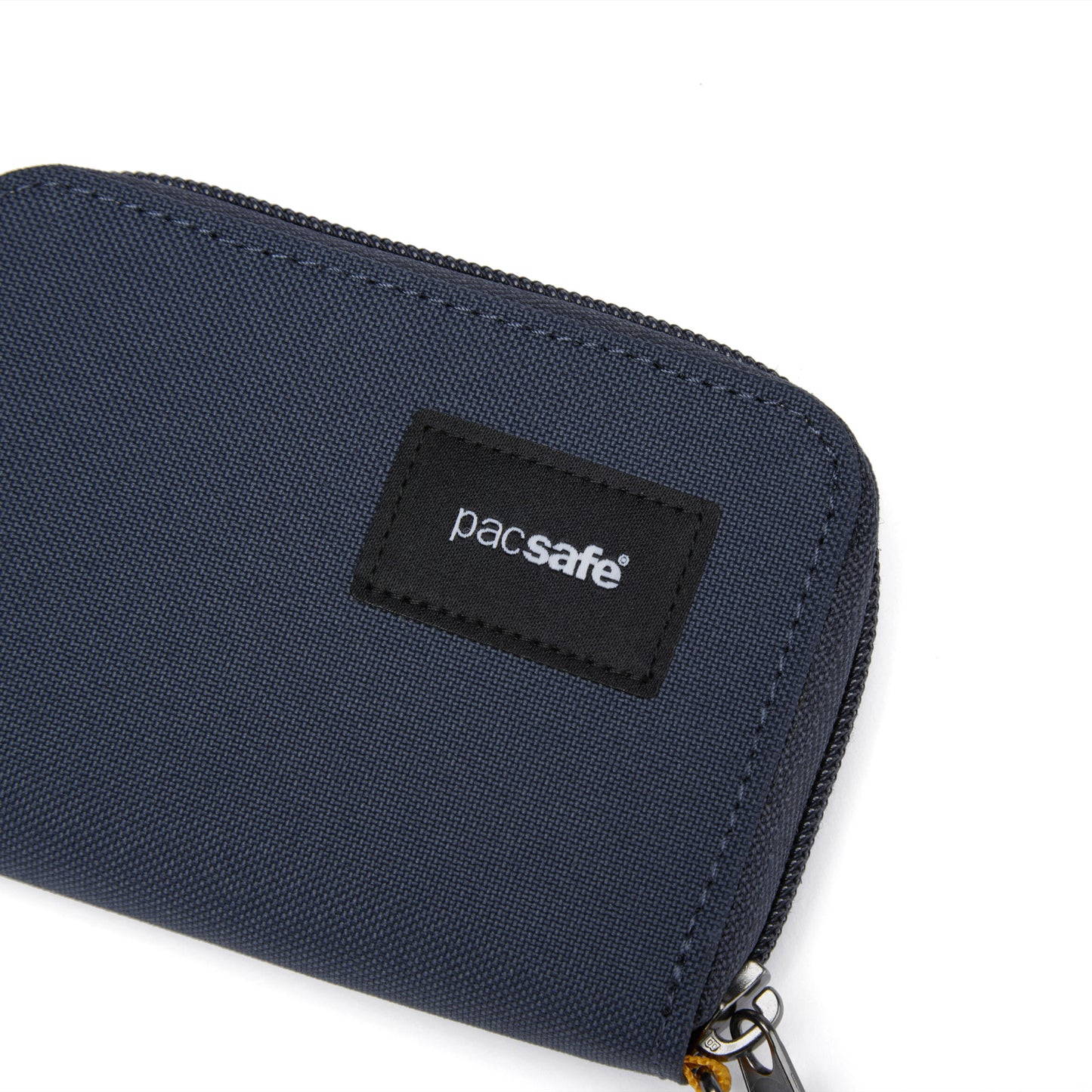 Pacsafe® RFIDsafe™ card wallet, coastal blue, top view