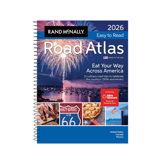 Product Image – Rand McNally 2026 Midsize Road Atlas