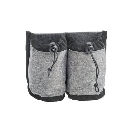 Two High Road Luggage Cup Holders from High Road, connected side by side on a white background.