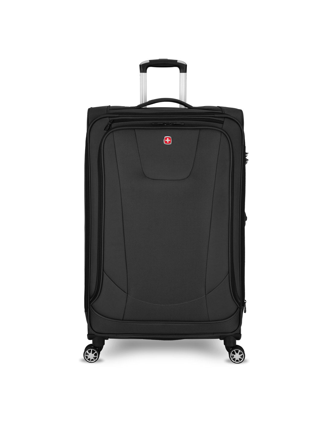 Swiss Gear Neolite III 29" Expandable Spinner, black, front view