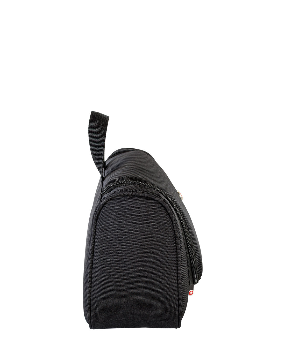 Swiss Gear Hanging Toiletry Bag, black, side view