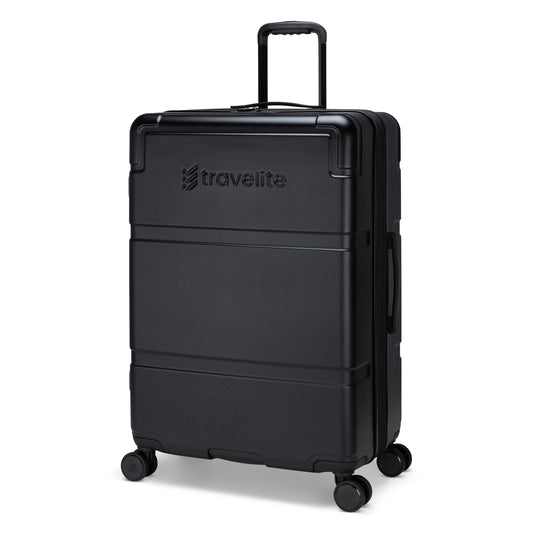 Product Image – Travelite Itinerary Large Spinner with 4 wheels and TSA lock.