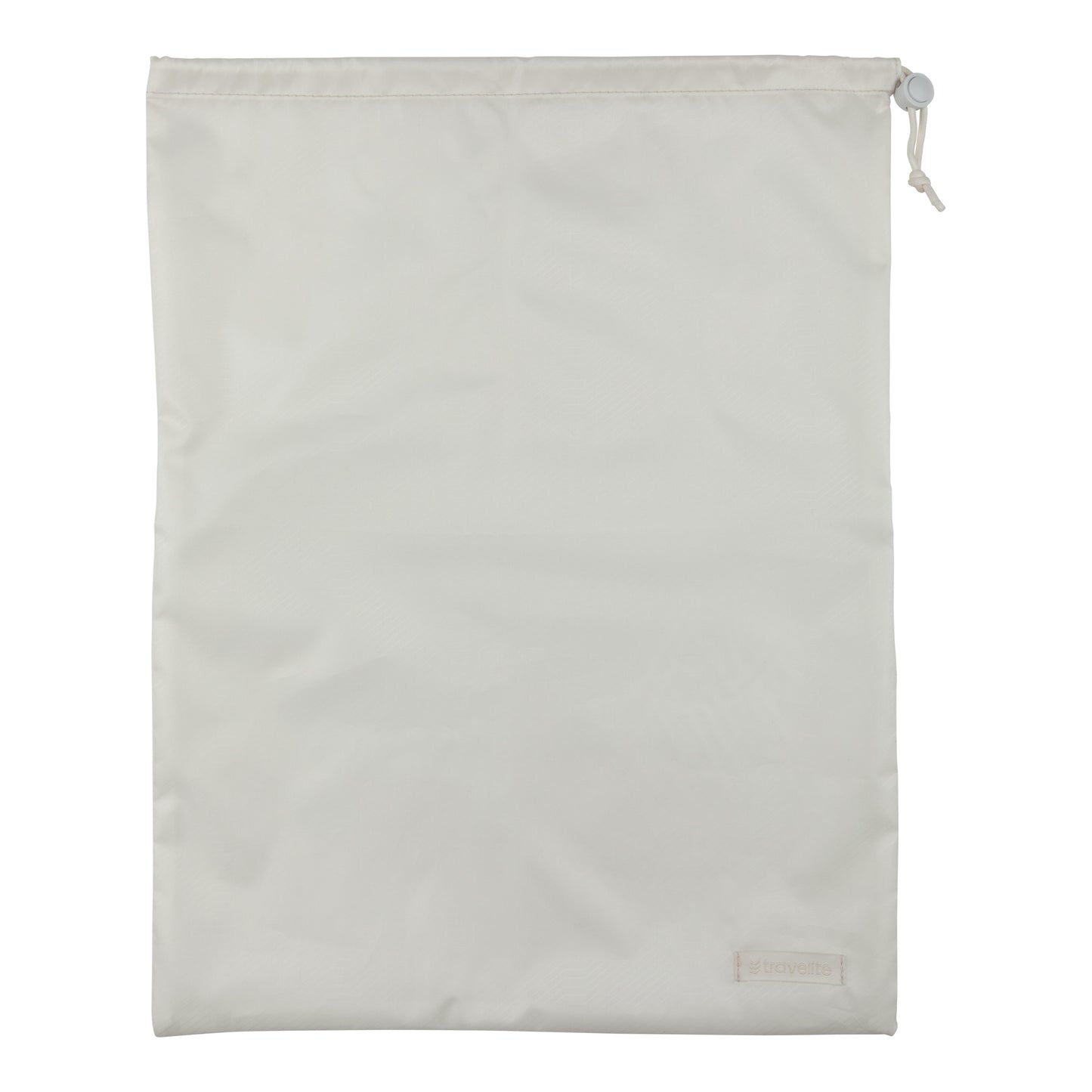 Tofu white laundry bag, flat view