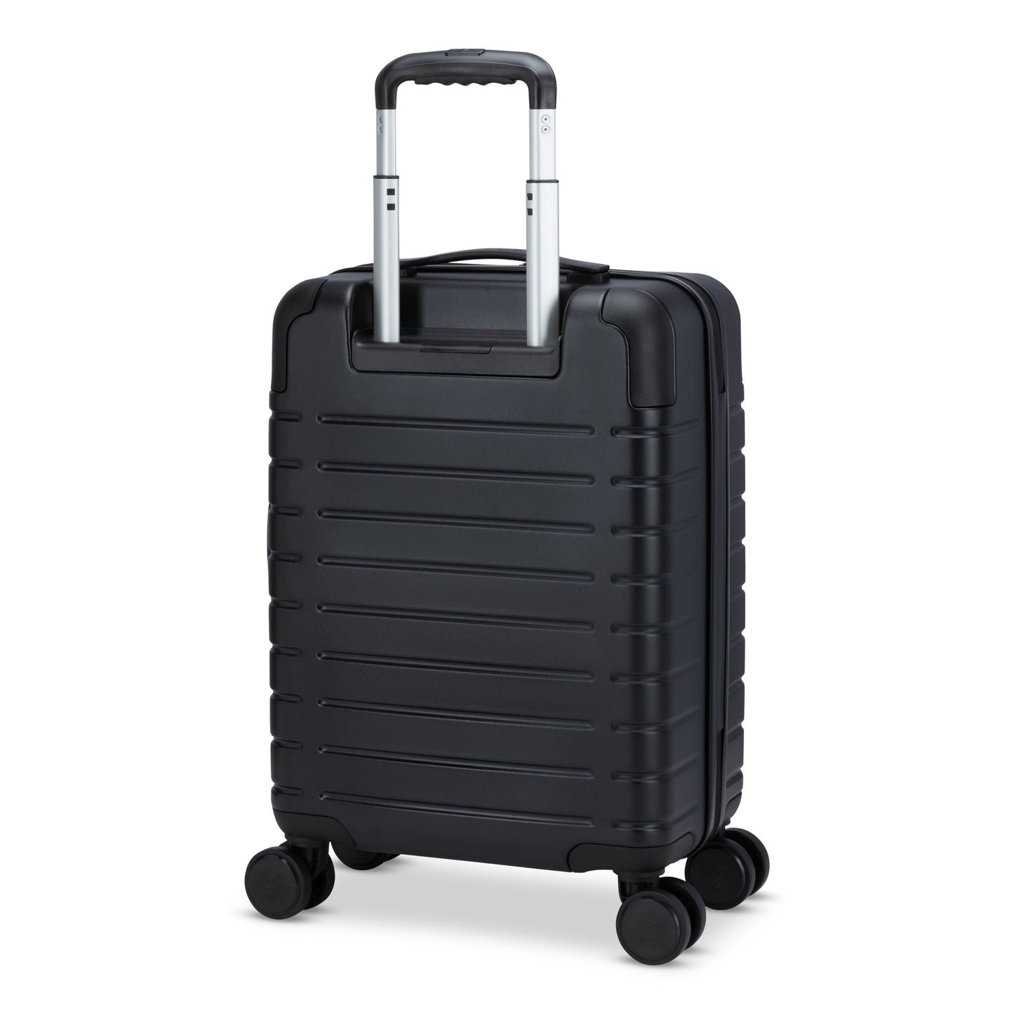 Travelite Epicure 19" Hardside Spinner Carry-on, black, back angled view