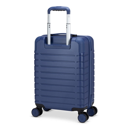 Travelite Epicure 19" Hardside Spinner Carry-on, set sail blue colour, back angled view