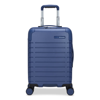 Travelite Epicure 19" Hardside Spinner Carry-on, set sail blue colour, front view