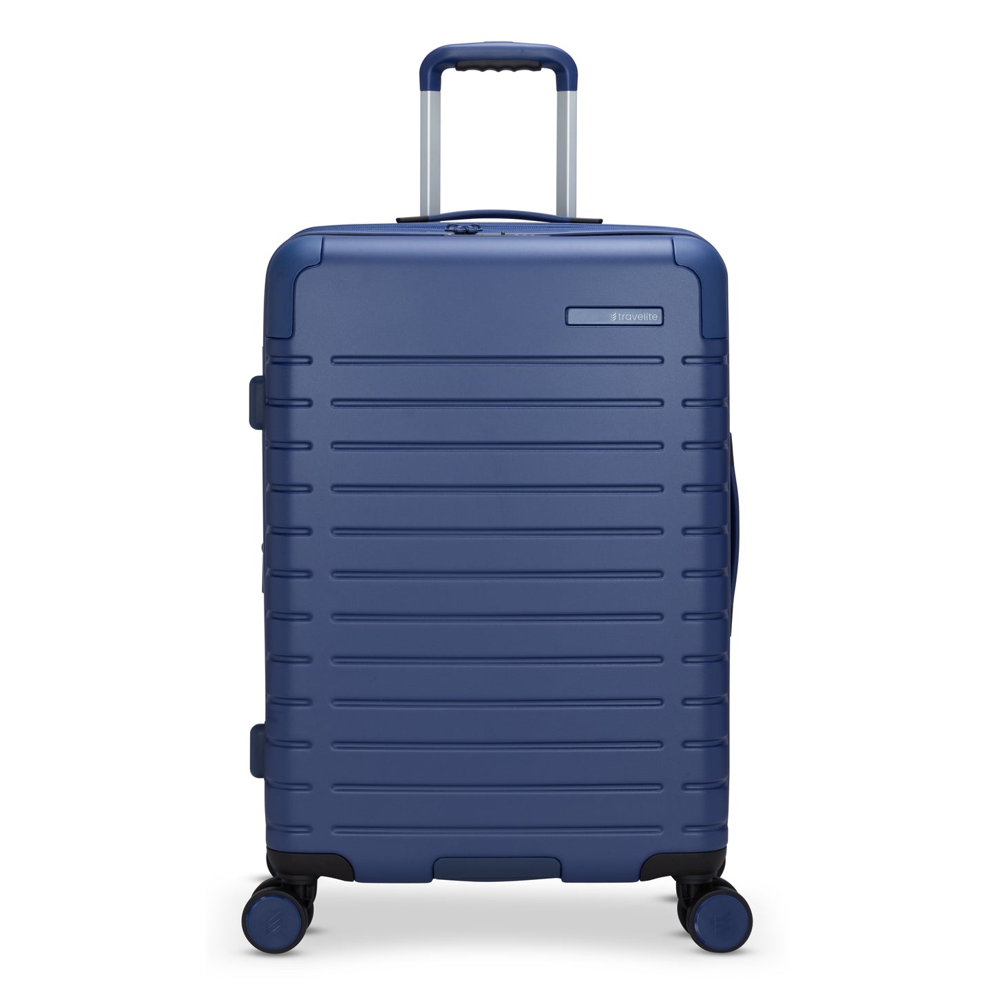 Travelite Epicure 24" Expandable Hardside Spinner, set sail blue colour, front view