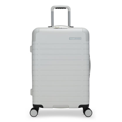 Travelite Epicure 24" Expandable Hardside Spinner, tofu white colour, front view