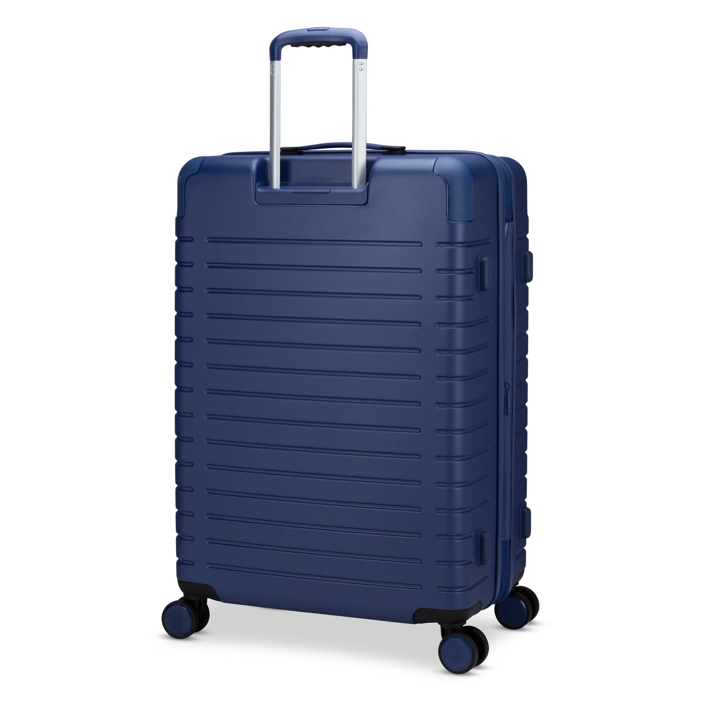 Travelite Epicure 28" Expandable Hardside Spinner, set sail blue colour, back angled view