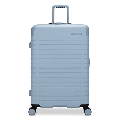 Travelite Epicure 28" Expandable Hardside Spinner, Niagara Mist light blue colour, front view