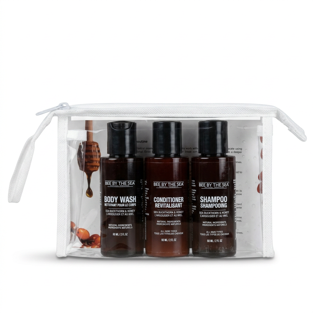 Bee by the Sea Travel Shower Mini Kit - ONLINE ONLY