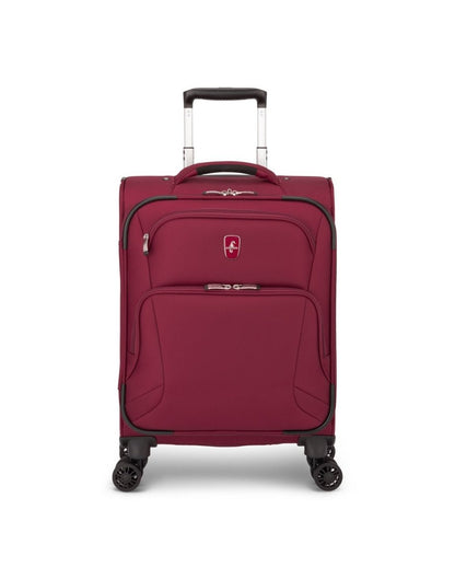 Atlantic Artisan III 19" Spinner Carry-on, burgundy, front view