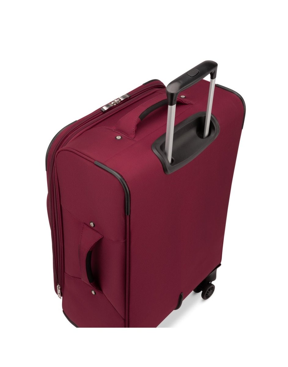 Atlantic Artisan III 24" Expandable Spinner, burgundy, top angled view