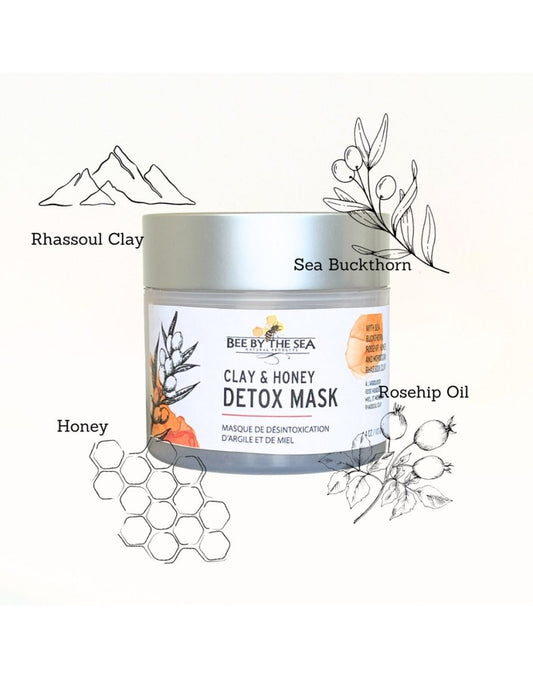 Product Image – Bee by the Sea Clay & Honey Detox Mask - ONLINE ONLY