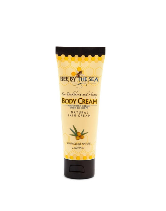 Product Image – Bee by the Sea Natural Body Cream Tube - 2.5oz tube