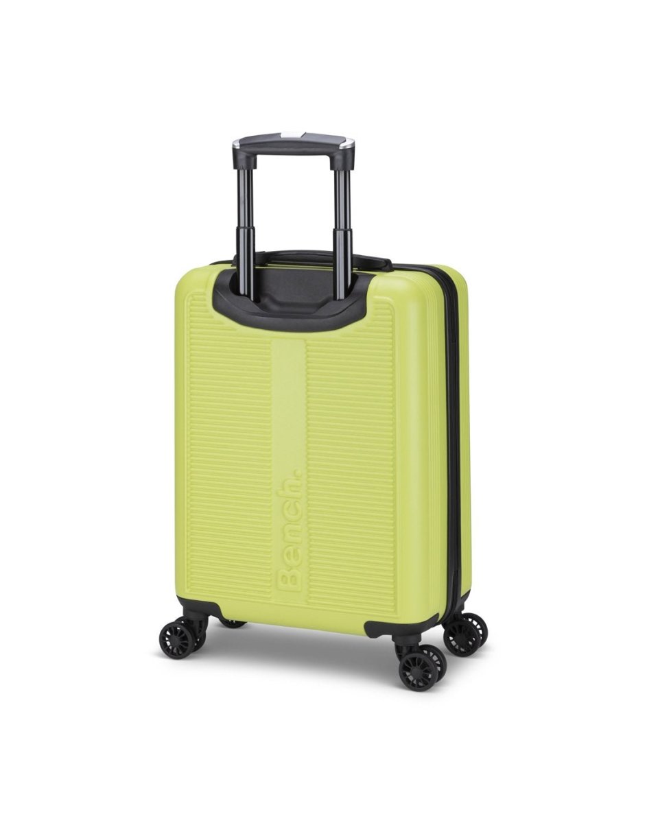 Bench Caelum Hardside 19" Spinner Carry-on, cool matcha, back angled view