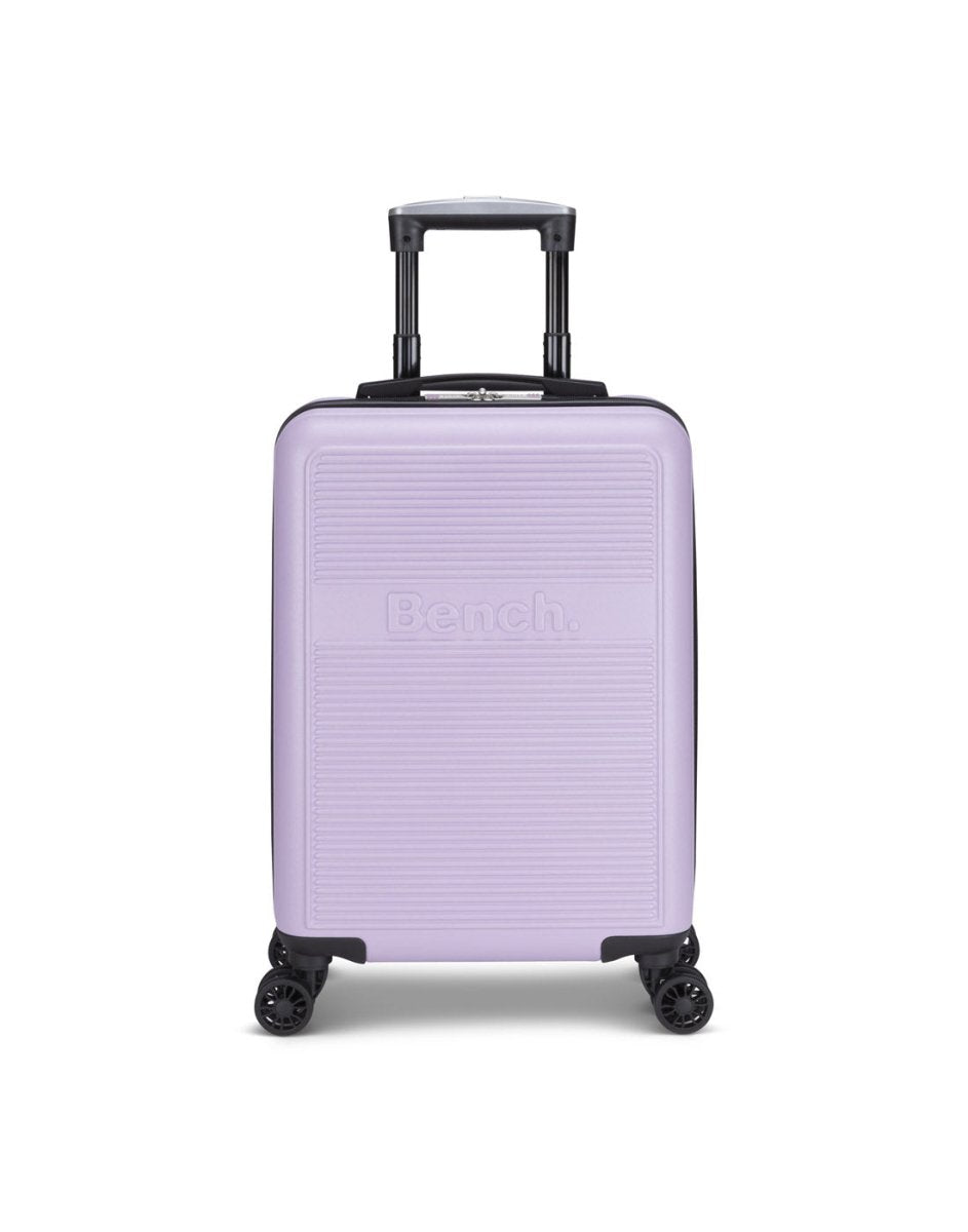 Bench Caelum Hardside 19" Spinner Carry-on, lavender, front view