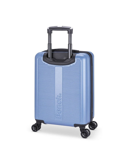 Bench Caelum Hardside 19" Spinner Carry-on, lapis blue, back angled view