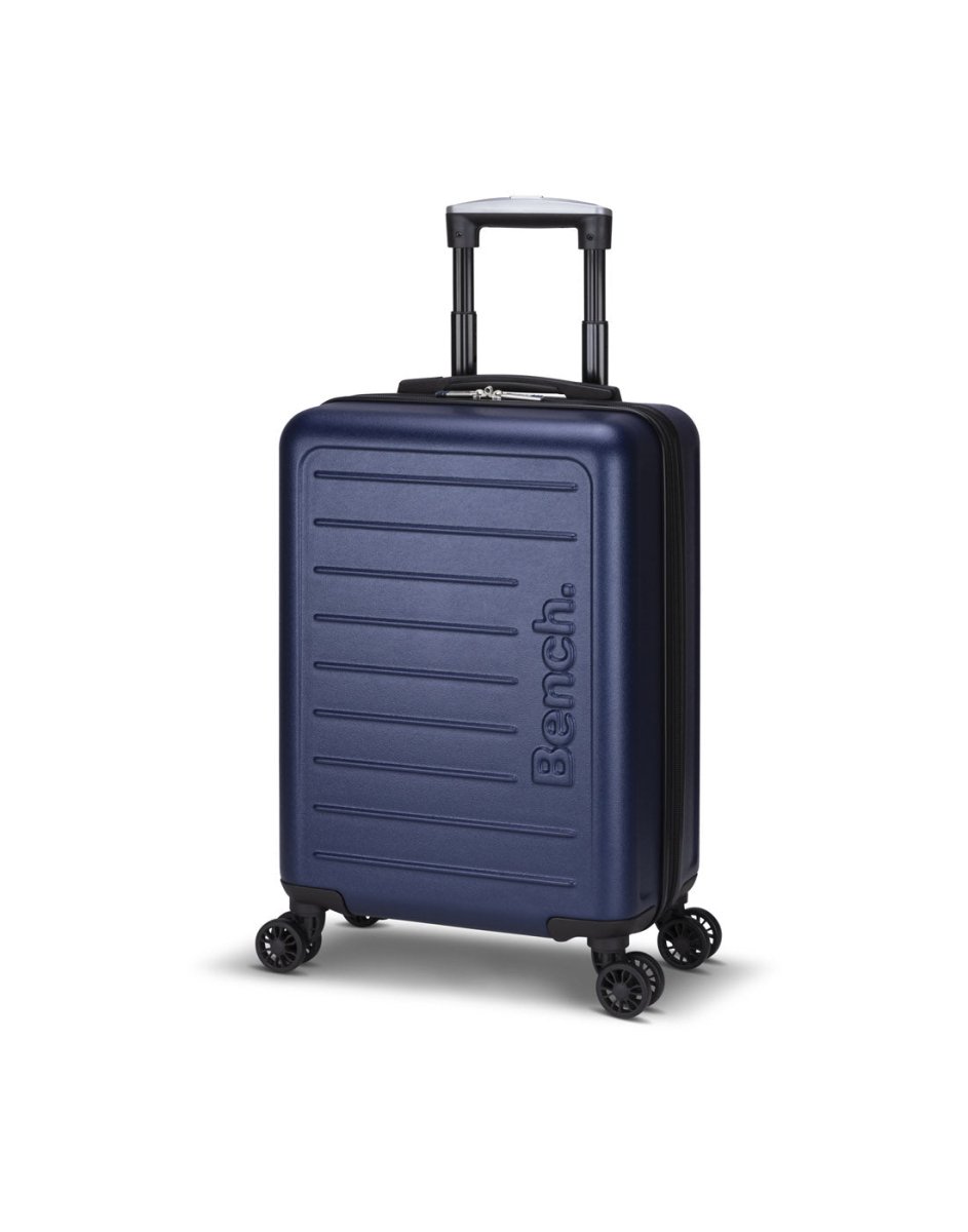 Bench Erasmos Hardside 19" Spinner Carry-on, naval academy blue, front angled view