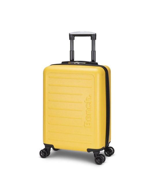 Product Image – Bench Erasmos Hardside 19" Spinner Carry-on, miner yellow, front angled view