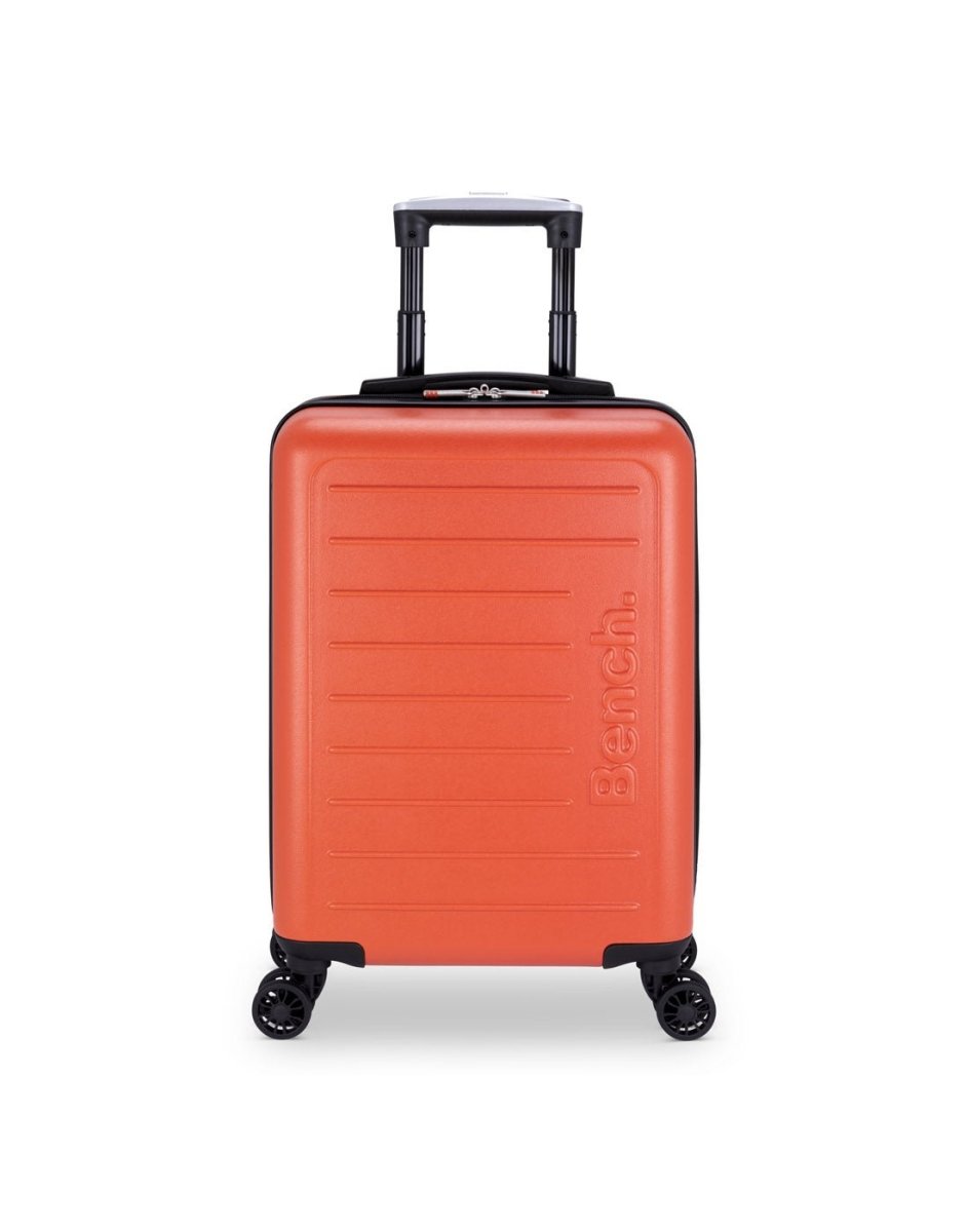 Bench Erasmos Hardside 19" Spinner Carry-on, burnt orange, front view